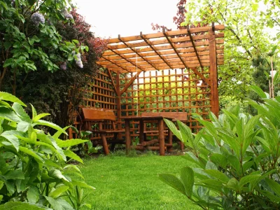 Pergola en bois